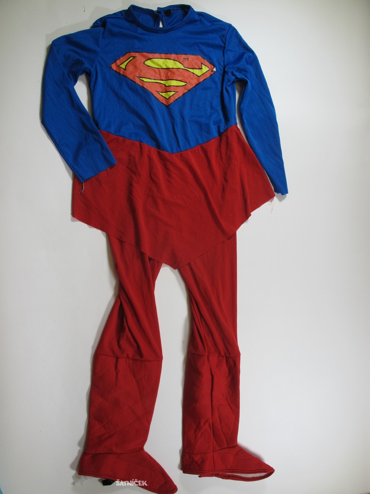 Kostým na karneval pro holky supermanka  secondhand