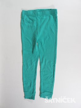 Pyžamové zelené kalhoty secondhand