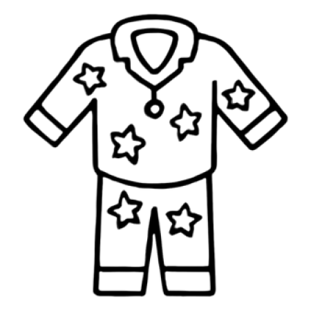 PYŽAMA, ŽUPANY, OVERALY ,SPACÍ PYTLE