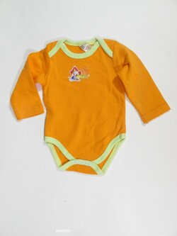 Body dl.rukáv pro holkyoranžové nové Body dl.rukáv pro holkyoranžové nové