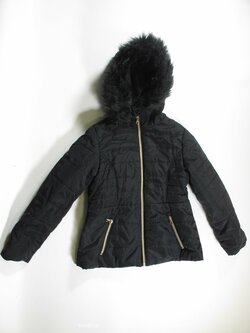 Přechodová bunda černá pro holky secondhand