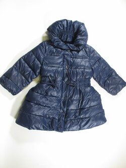 Zimní modrá bunda secondhand Zimní modrá bunda secondhand