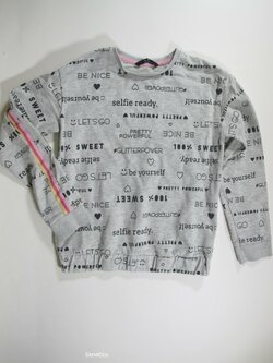 MIkina pro holky šedá  secondhand