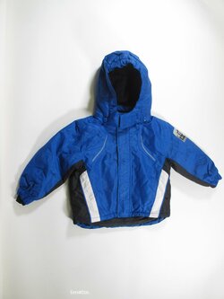 Zimní čebunda černo modro bílá secondhand Zimní čebunda černo modro bílá secondhand