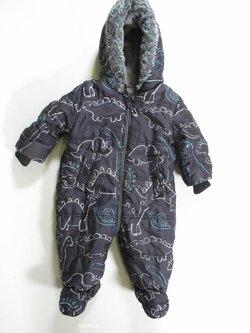 Zimní dinosauří kombinéza pro kluky secondhand Zimní dinosauří kombinéza pro kluky secondhand