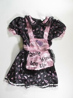 Šaty pro holky černo růžové na karneval secondhand Šaty pro holky černo růžové na karneval secondhand