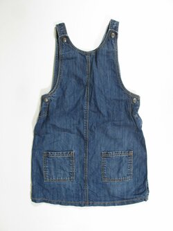 Šaty pro holky modré džínové secondhand Šaty pro holky modré džínové secondhand