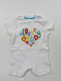 Overal bílý pro kluky secondhand