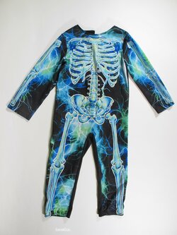 Kostým na karneval pro kluky kostlivec secondhand