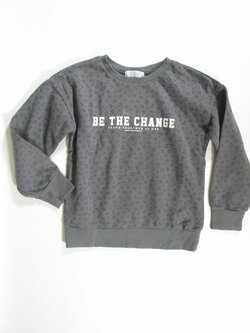 Mikina šedá pro holky secondhand Mikina šedá pro holky secondhand