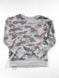 Maskovaný svetr pro holky slabší second hand Maskovaný svetr pro holky slabší second hand