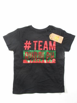 Triko černé s nápisem pro holky outlet Triko černé s nápisem pro holky outlet