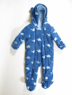 Zimní kombinéza fleesová s dinosaury secondhand Zimní kombinéza fleesová s dinosaury secondhand