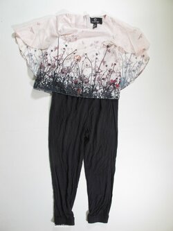 Overal pro holky s kytkami secondhand Overal pro holky s kytkami secondhand