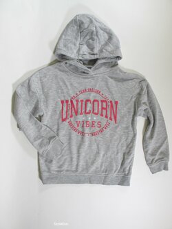 Šedá mikina pro holky secondhand Šedá mikina pro holky secondhand