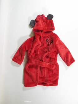 Červený župan pro holky secondhand Červený župan pro holky secondhand