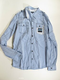 Košile pro kluky modrá secondhand