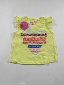 Žluté triko s obrázkem outlet Žluté triko s obrázkem outlet