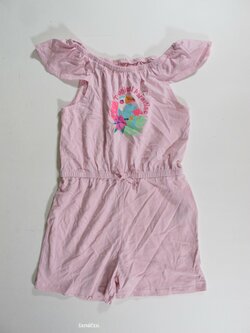 Letní overal pro holky růžový secondhand
