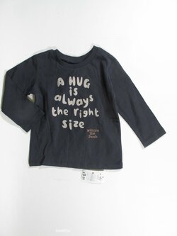 Triko dl.rukáv pro holky s nápisem secondhnad Triko dl.rukáv pro holky s nápisem secondhnad