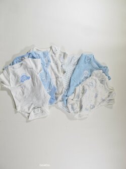 6x body pro kluky bílo modré  na 2,3 kg outlet 