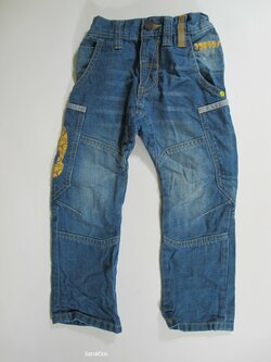 Džínové kalhoty pro kluky modré secondhand Džínové kalhoty pro kluky modré secondhand