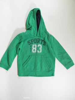 Zelená mikina pro kluky secondhand Zelená mikina pro kluky secondhand
