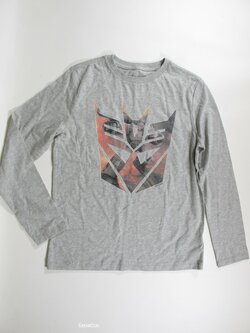 Triko dl rukáv pro kluky šedé secondhand Triko dl rukáv pro kluky šedé secondhand