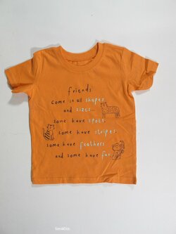 Triko pro kluky oranžové secondhand Triko pro kluky oranžové secondhand