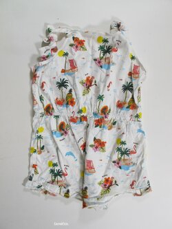 Letní overal s obrázky secondhand Letní overal s obrázky secondhand