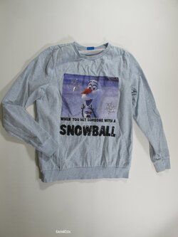 Mikina pro holky sv modrá secondhand Mikina pro holky sv modrá secondhand