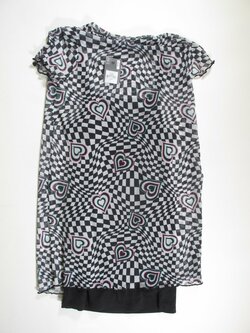 Šaty se vzorem pro holky outlet 