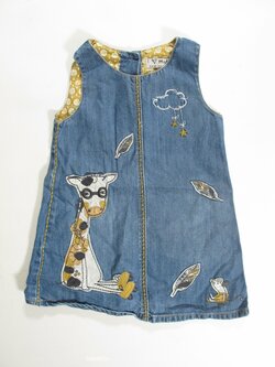 Šaty pro holky džínové secondhand Šaty pro holky džínové secondhand