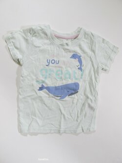 Zelenkavé triko pro holky secondhand Zelenkavé triko pro holky secondhand