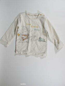 Triko dl.rukáv pro kluky světlé secondhnad