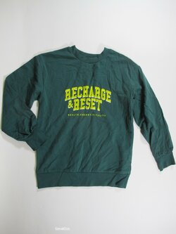 Mikina pro kluky zelená secondhand Mikina pro kluky zelená secondhand