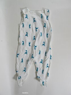 Dupačky pro kluky zeleno bílé  secondhand