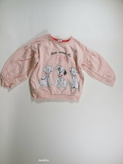 Mikina růžová pro holky  secondhand
