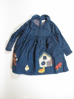 Džínové šaty pro holky secondhand Džínové šaty pro holky secondhand