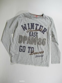 Triko dl.rukáv pro kluky šedé secondhand