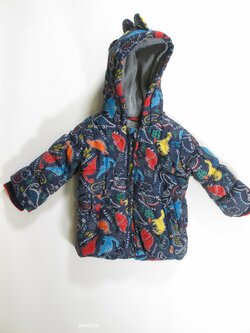 Zimní bunda pro kluky s obrázky secondhand Zimní bunda pro kluky s obrázky secondhand