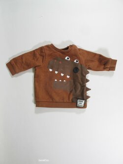 Hnědá mikina pro kluky  secondhand