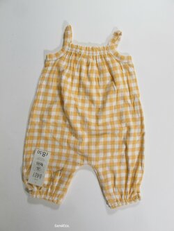 Overal pro holky kostkovaný  secondhand