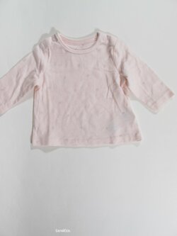 Triko dl.rukáv pro holky růžové secondhnad