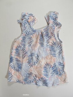 Triko pro holky  s kytkami secondhand