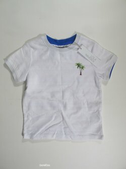 Triko pro kluky bílo modré secondhand Triko pro kluky bílo modré secondhand
