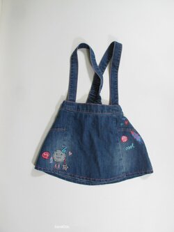 Džínová sukně pro holky s obrázkem secondhnad Džínová sukně pro holky s obrázkem secondhnad