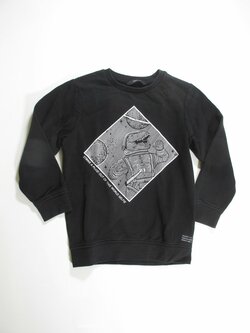 Černá mikina pro kluky secondhand Černá mikina pro kluky secondhand