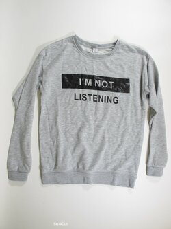 Mikina pro kluky šedá  secondhand