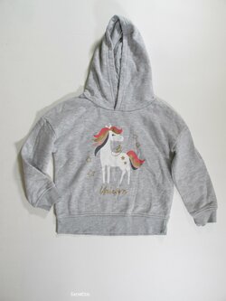 Mikina šedá pro holky secondahnd Mikina šedá pro holky secondahnd